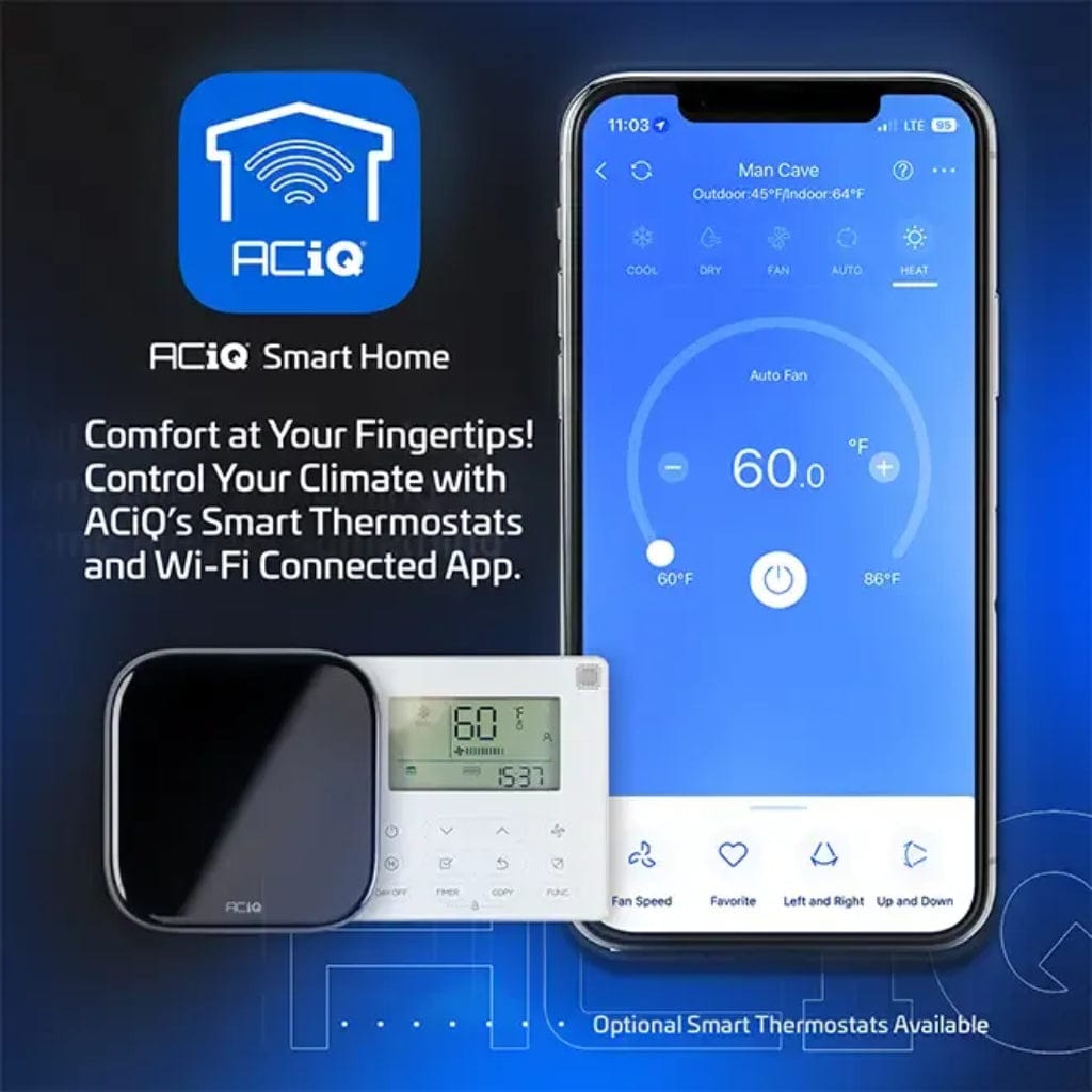ACIQ-30-AHD / ACIQ-30-HPD ACiQ 2.5 Ton High Efficiency Central Heat Pump Inverter Extreme System R454B | 16.8 SEER2 | Ducted Extreme Heat Pump