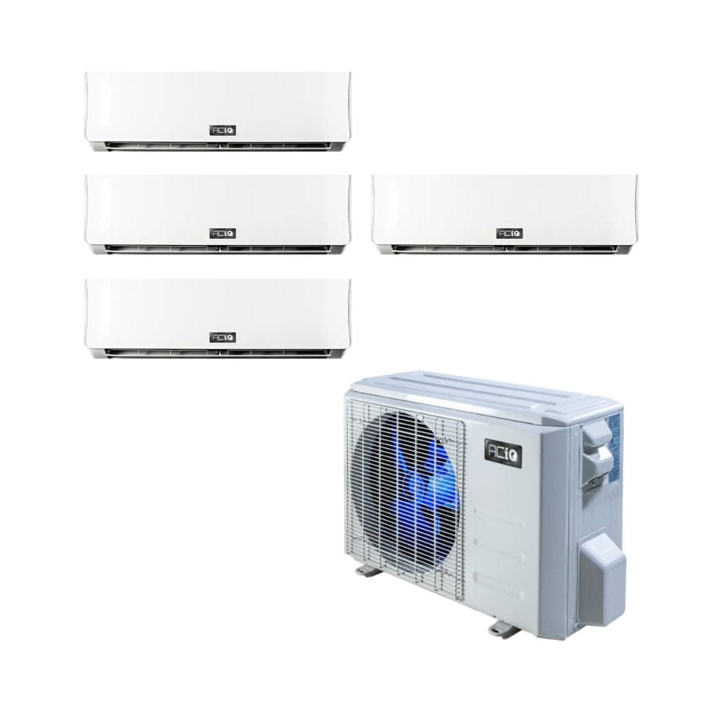 ES-27Z-M4C / ACIQ-06W-HH-MD-4 ACiQ 27k BTU Standard 4 Zone Wall Mount Mini Split System R454B | 25.0 SEER2 | Mini Split Inverter 6+6+6+6