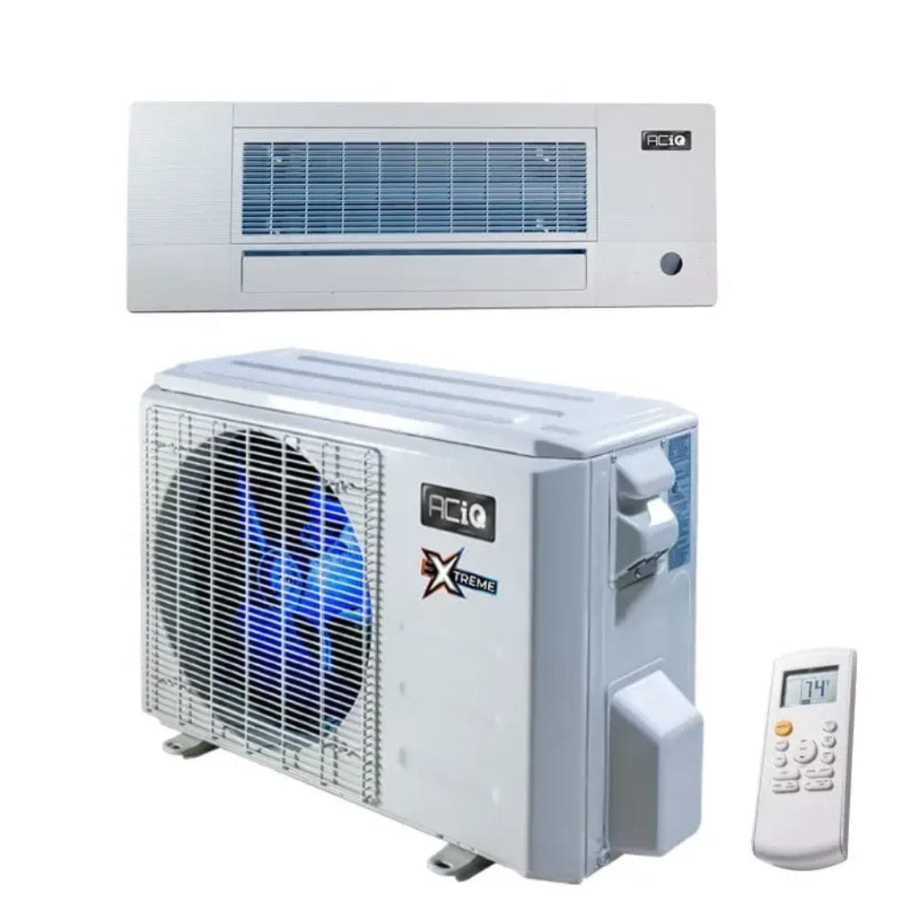 ACIQ-09ZPL-HP230C ACiQ 9k BTU Platinum Single Zone Condenser Extreme Heat R454B | Mini Split Condenser