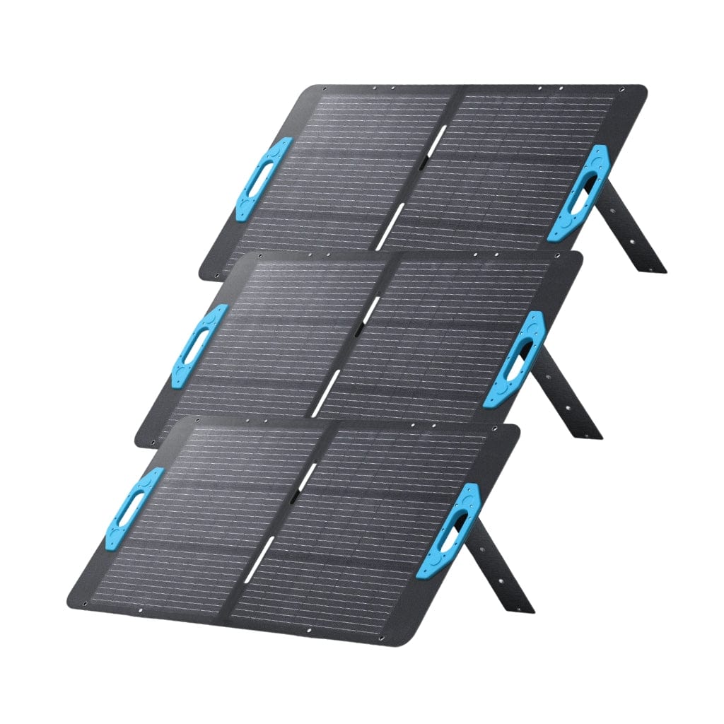 A2431031-3PCS Anker SOLIX PS100 / PS200 / PS400 Portable Solar Panel | 100W to 400W | 12V / 48V | IP67 Rated | Foldable