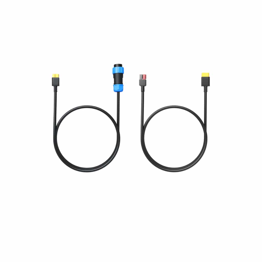 A-PTC-C30A-UN-002 Bluetti AC200P / AC200Max RV Cable | 12V | 30A | Black | Camper Cable