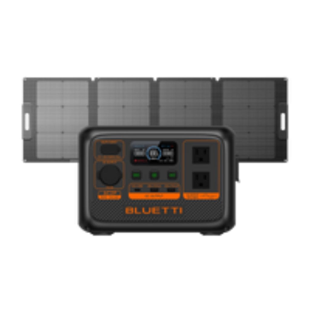 P-AC2P-US-GY-BL-010 Bluetti AC2P LiFePO4 Portable Power Station | 300W | 230.4Wh | 3000 Cycle | MPPT Controller