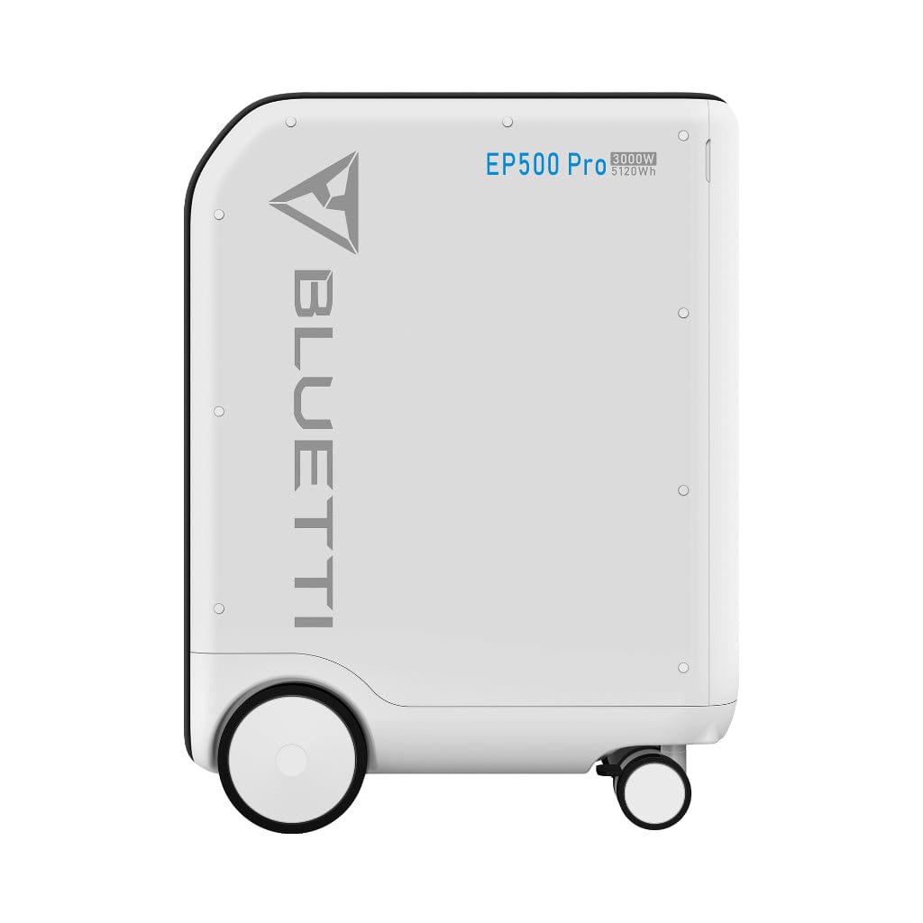 P-EP500P-US-WH-BL-010 Bluetti EP500Pro Solar Power Station | 5120Wh | 3000W | 3500 Cycles | Off-Grid Energy Storage