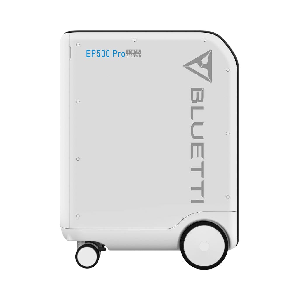 P-EP500P-US-WH-BL-010 Bluetti EP500Pro Solar Power Station | 5120Wh | 3000W | 3500 Cycles | Off-Grid Energy Storage