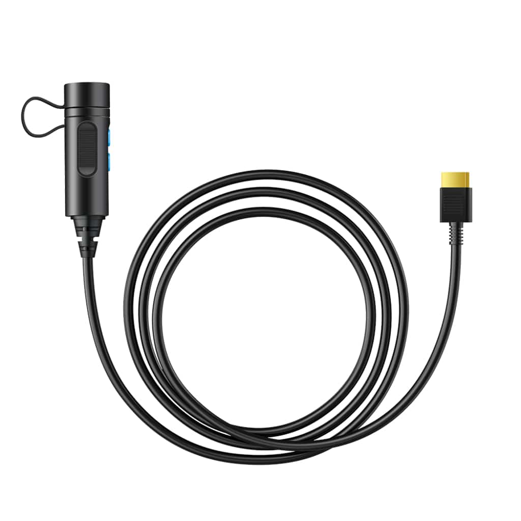 Bluetti External Battery Connection Cable | Black