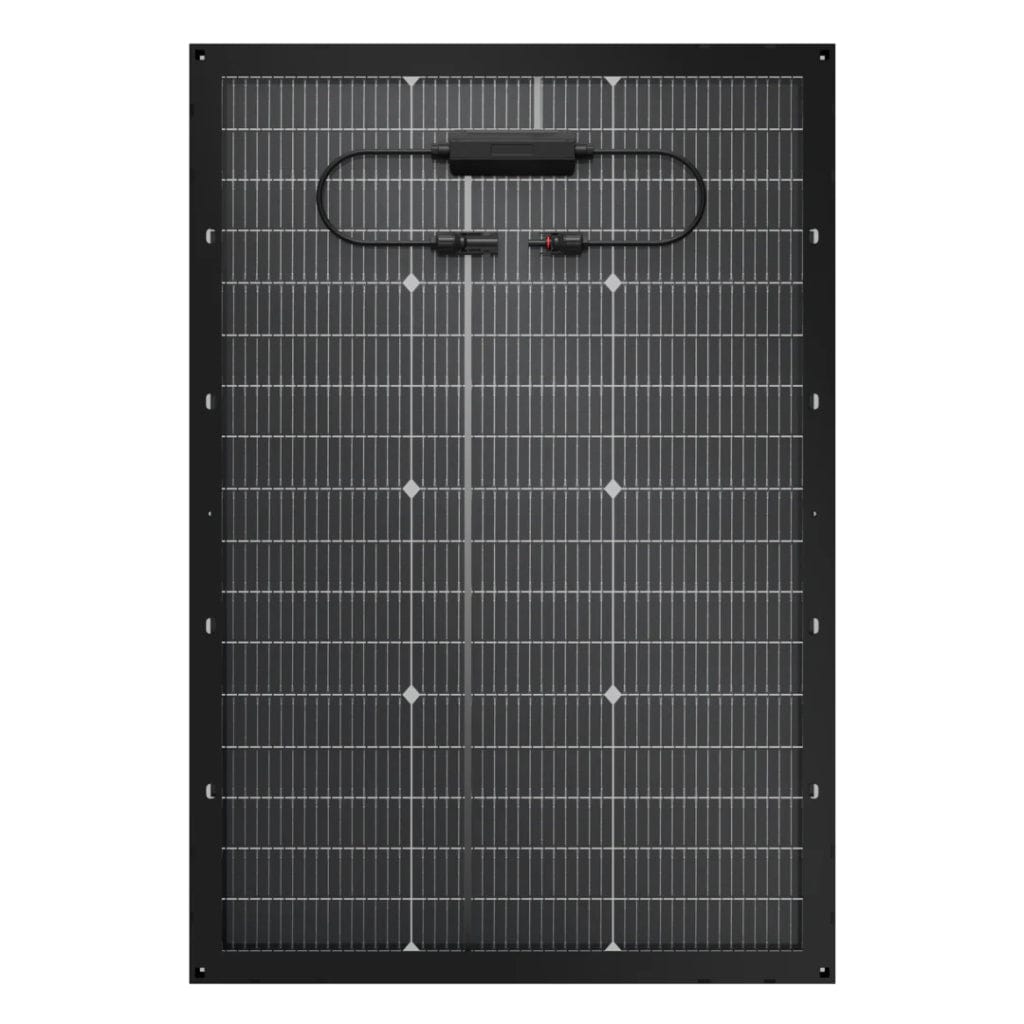 ISE236 BougeRV 16BB N-Type 100 Watt Bifacial Solar Panel | CE & ETL Certified | Off Grid Solar Panel