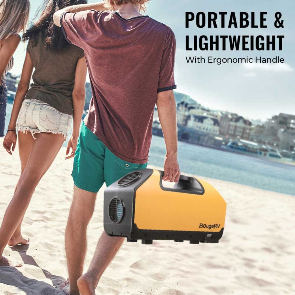 E0501-07002 BougeRV 2899BTU Portable Air Conditioner | Panasonic Compressor | Rapid Cooling