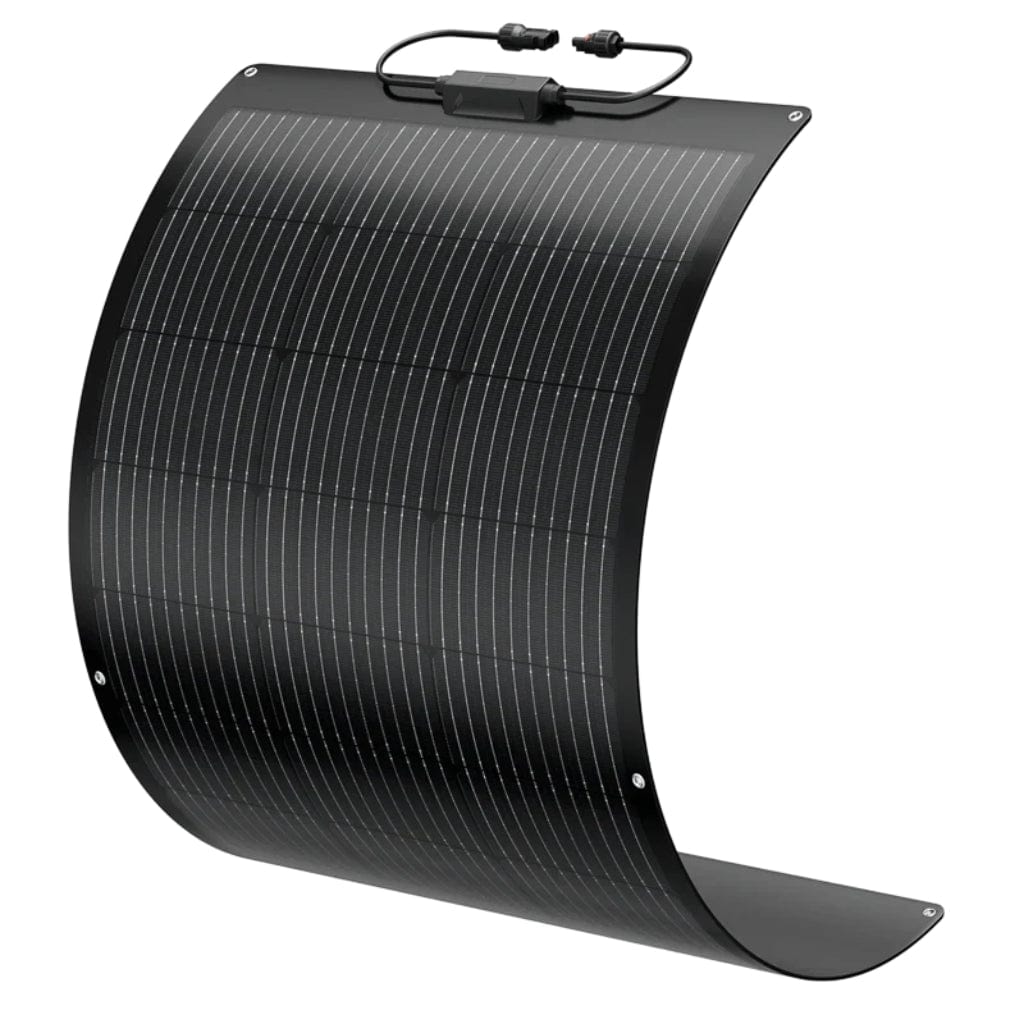 ISE214 BougeRV Arch 100 Watt Fiberglass Curved Solar Panel | IP68 Rated | Off Grid Solar Panel