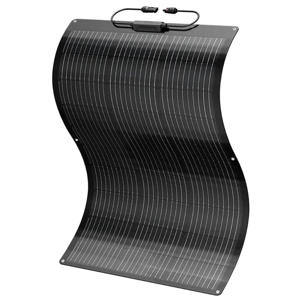 ISE214 BougeRV Arch 100 Watt Fiberglass Curved Solar Panel | IP68 Rated | Off Grid Solar Panel