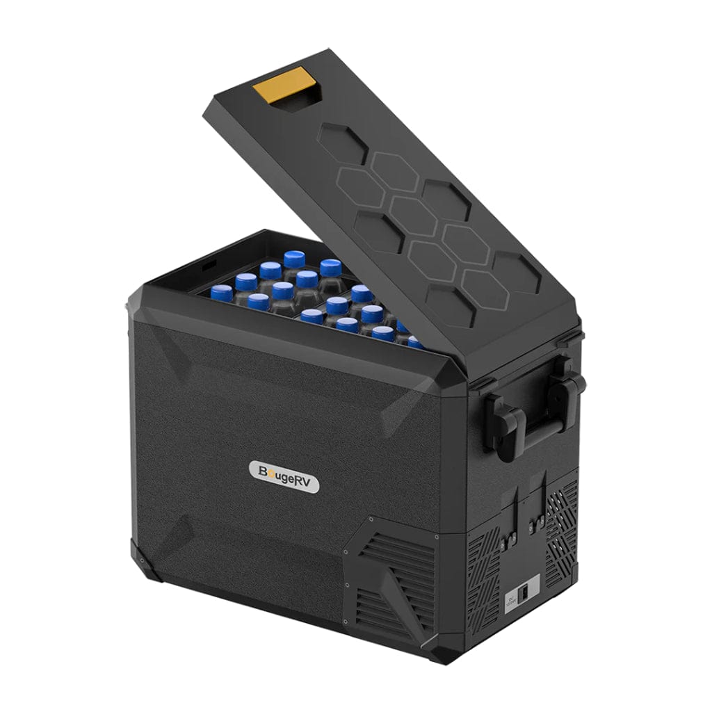 E0401-04101 BougeRV Aspen 40 Dual-Zone 43QT 12V Portable Refrigerator | Fast Cooling | Camping Fridge