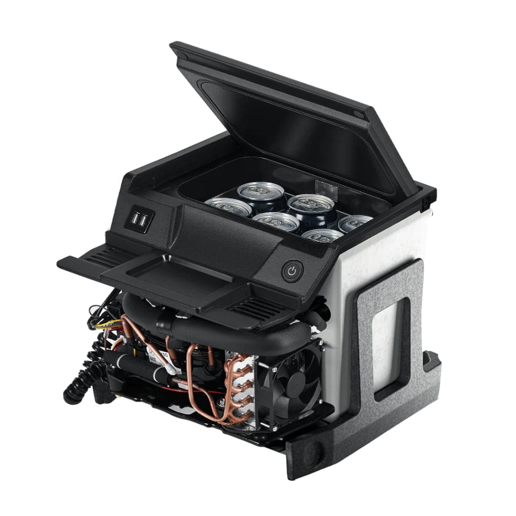 E0401-00810 BougeRV CR00810 Ford F-150 Center Console Refrigerator | 8.5Qt / 8L | Dual USB Port | Car Fridge