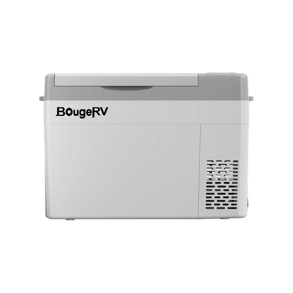 E0401-03005 BougeRV CRPRO30 30 Quart 12V Portable Car Fridge Freezer White | Fast Cooling | Camping Fridge