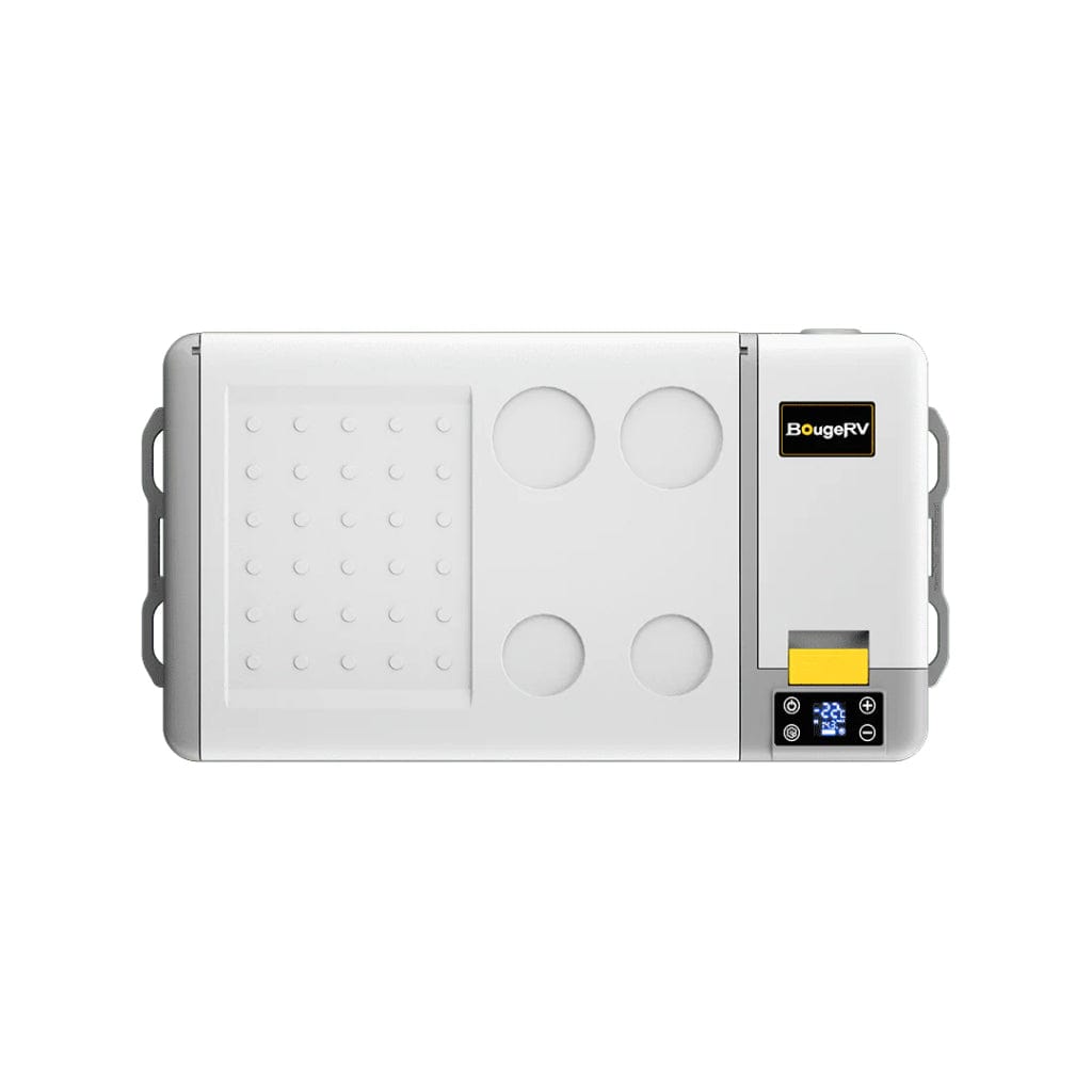 E0401-03005 BougeRV CRPRO30 30 Quart 12V Portable Car Fridge Freezer White | Fast Cooling | Camping Fridge