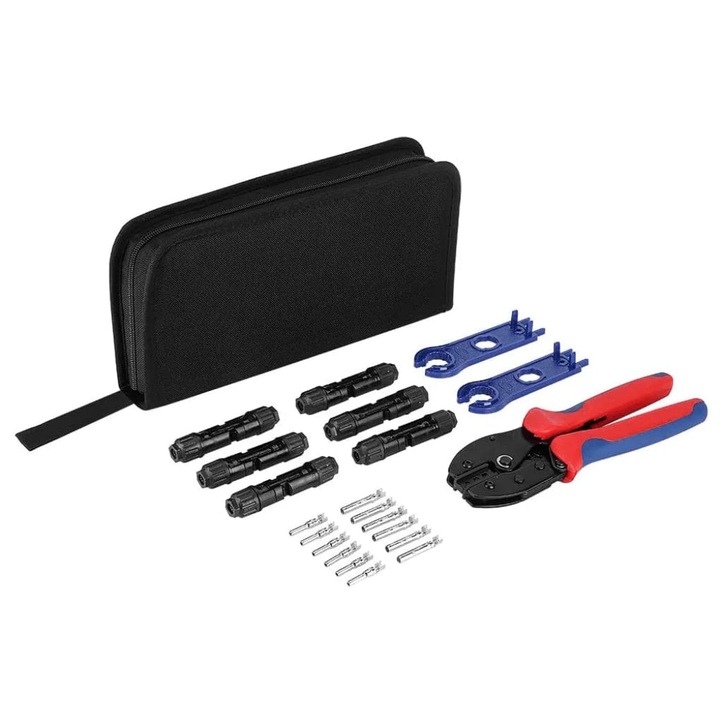 ISE017-B021 BougeRV Solar Crimper Tool Kit | MC4 Crimping Tool | Solar MC4 Connector