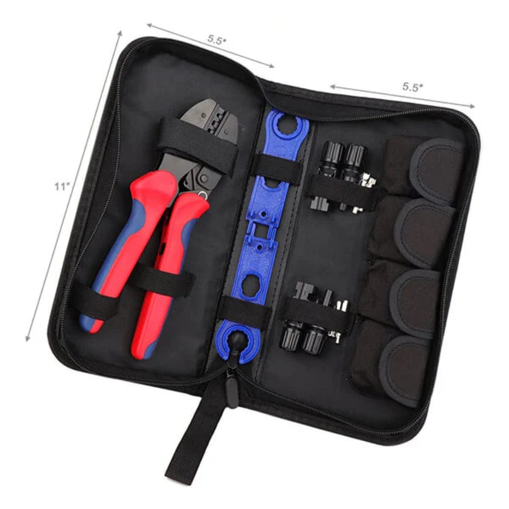 ISE017-B021 BougeRV Solar Crimper Tool Kit | MC4 Crimping Tool | Solar MC4 Connector