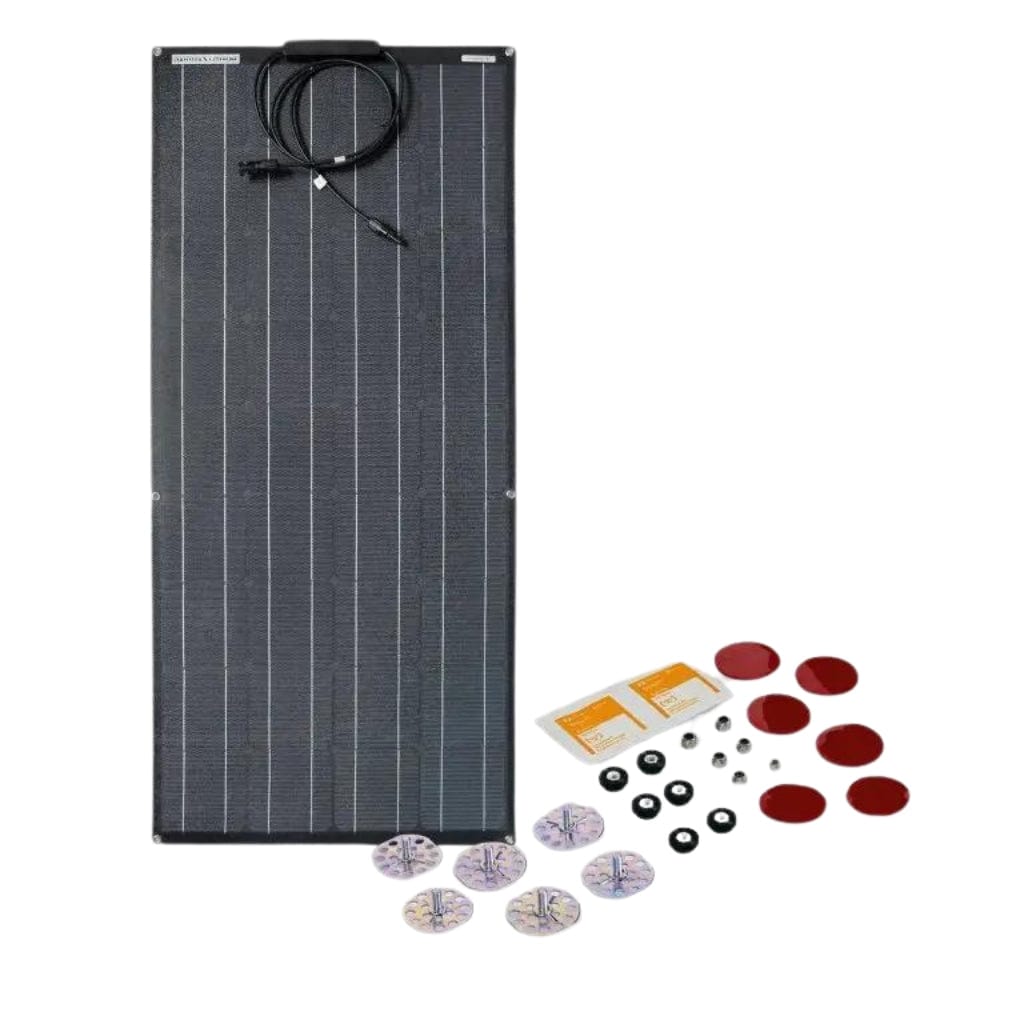12V100WSOLARPANEL Dakota Lithium 100W Flexible Solar Panel | IP67 Rated | Waterproof | Marine Solar Panel