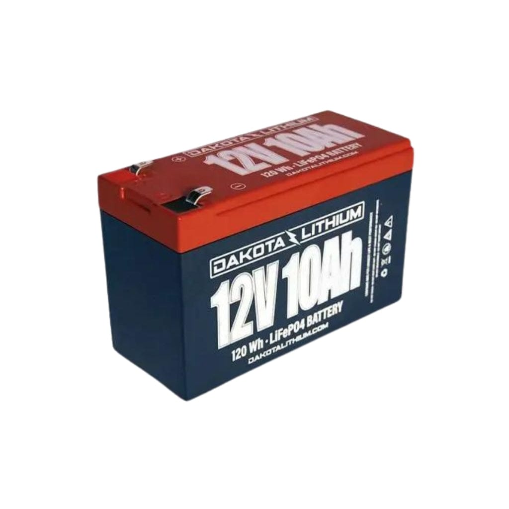 PID12V10AH Dakota Lithium 12V 10Ah LiFePO4 Battery | 2,000 Cycles | 120Wh | UL1642 Certified