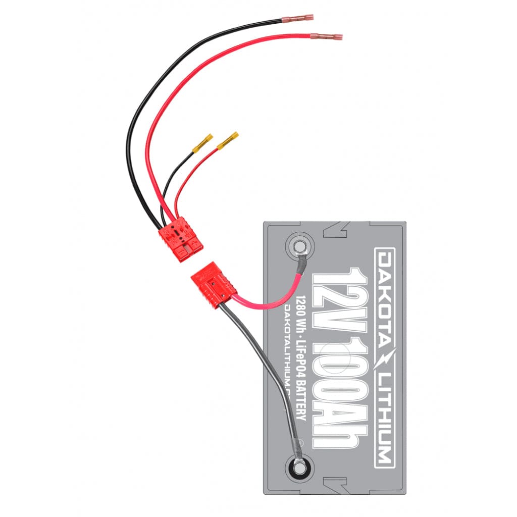 RCE12VBCHK Dakota Lithium 12V / 24V / 36V Trolling Motor Connection Kit | 12V Battery Connector | On-Board Charging