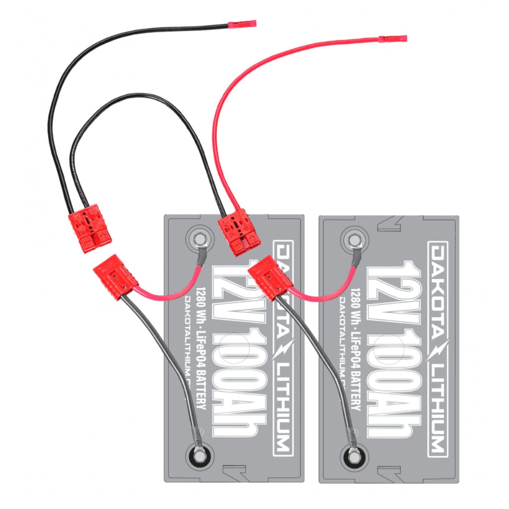 RCE24VBK Dakota Lithium 12V / 24V / 36V Trolling Motor Connection Kit | 12V Battery Connector | On-Board Charging