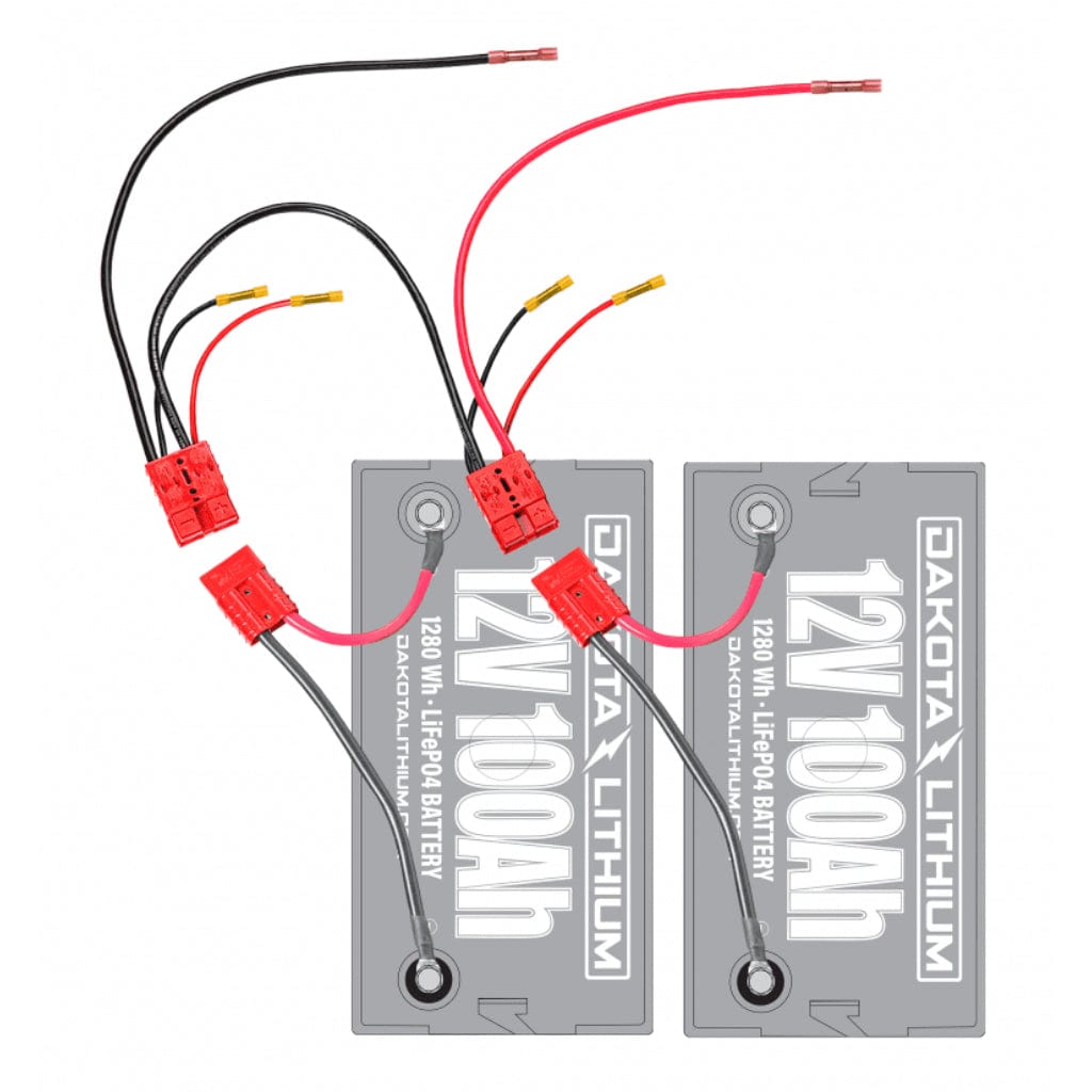 RCE24VBCHK Dakota Lithium 12V / 24V / 36V Trolling Motor Connection Kit | 12V Battery Connector | On-Board Charging