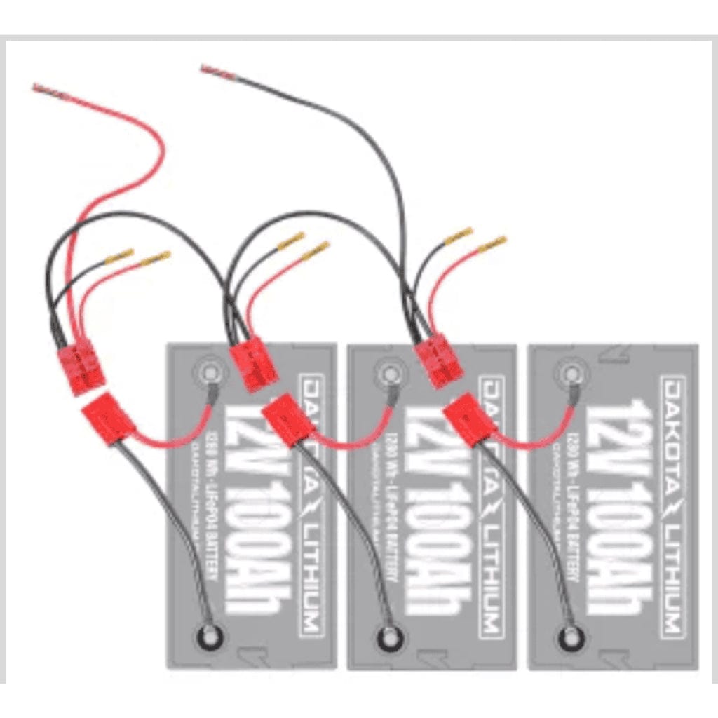 RCE36VBCHK Dakota Lithium 12V / 24V / 36V Trolling Motor Connection Kit | 12V Battery Connector | On-Board Charging