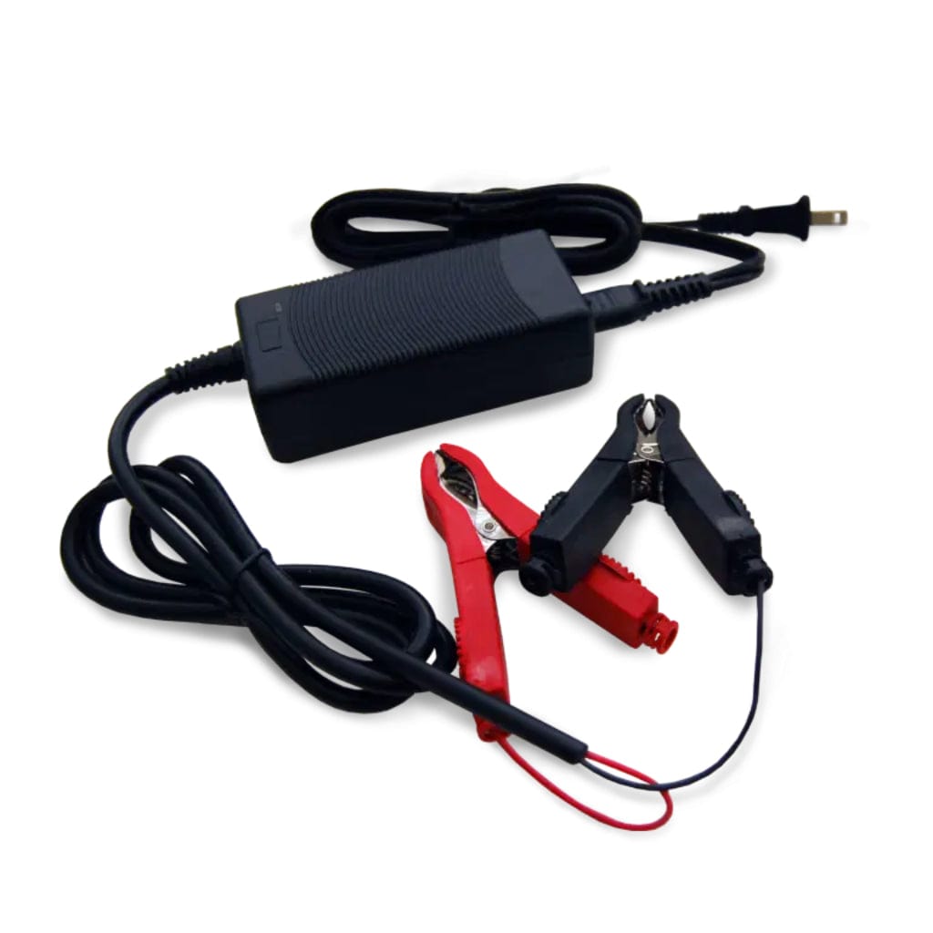 12V3ACHARGER Dakota Lithium 12V 3A / 10A LiFePO4 Battery Charger | Alligator Clips | Portable Charger