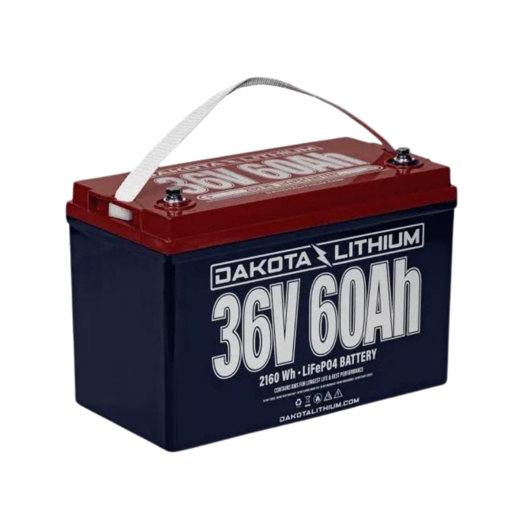 PID36V60AH Dakota Lithium 36V 60Ah LiFePO4 Battery | 3,000 Cycles | 2,304 Wh | Deep Cycle Battery