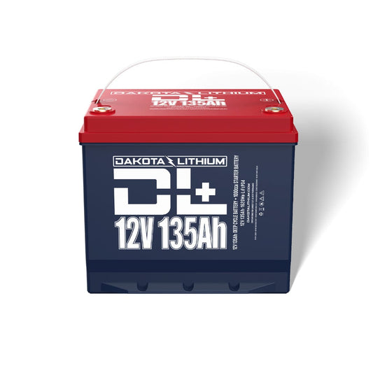 PID12V135AHPLUS Dakota Lithium DL+ 12V 135Ah LiFePO4 Dual Purpose Battery | 1620Wh | 2,500 Cycles | IP67 Rated