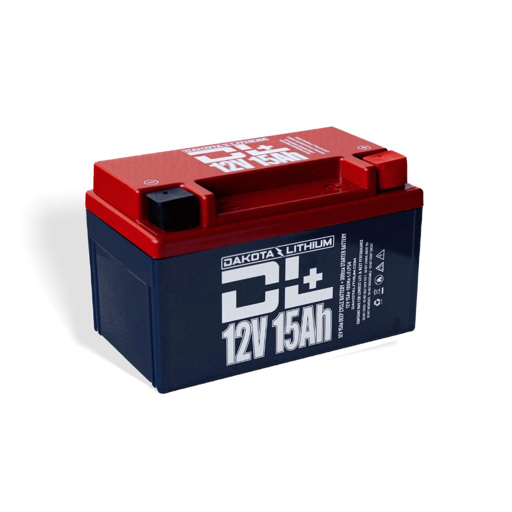 PID12V640AH Dakota Lithium DL+ 12V 15Ah LiFePO4 Dual Purpose Battery | 180Wh | 5000 Cycles