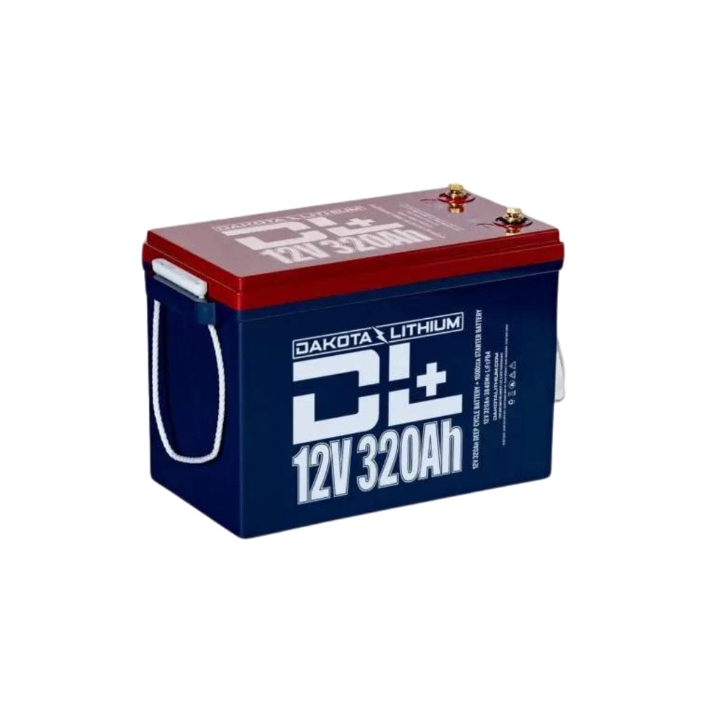 PID12v320BV1APLUS Dakota Lithium DL+ 12V 320Ah LiFePO4 Dual Purpose Battery | 5,000 Cycles | 3840Wh | UL1642 Certified | IP65 Rated