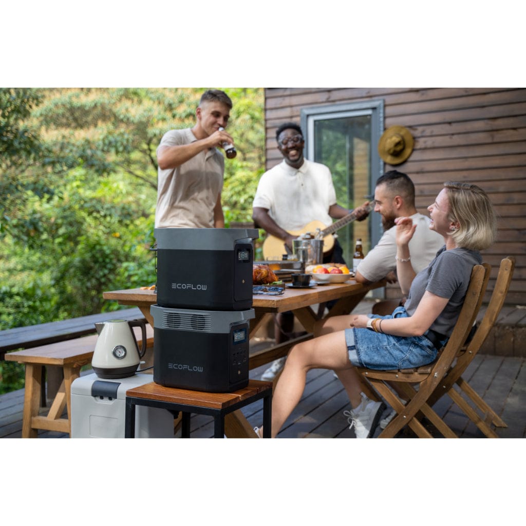 ZMR330EB EcoFlow DELTA 2 Smart Extra Battery | LiFePO4 | 1024Wh | 3000 Cycles | Fast Charging