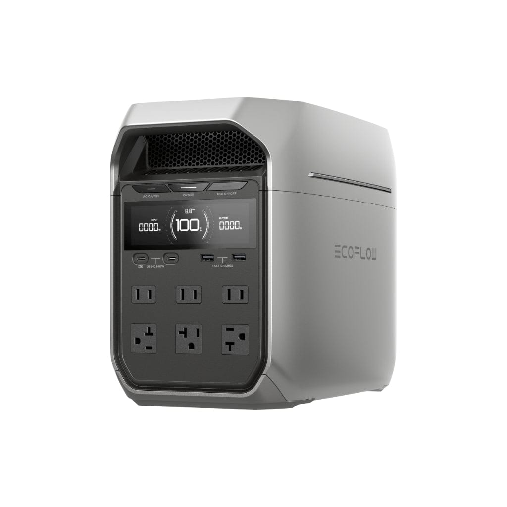 EFDELTA3P-US EcoFlow DELTA 3 Plus Portable Power Station | 1024Wh | 2600W | 4000 Cycles | Home Backup Power