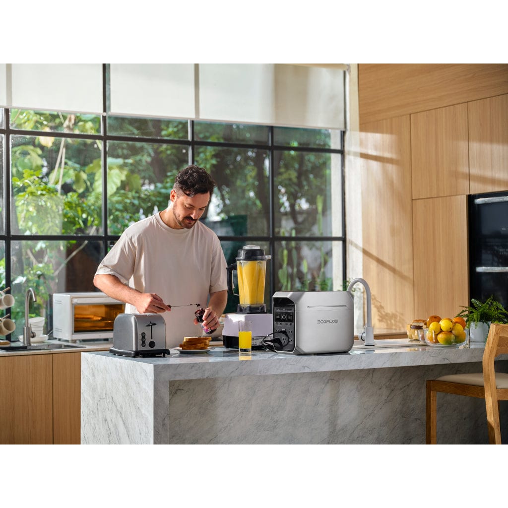 EFDELTA3P-US EcoFlow DELTA 3 Plus Portable Power Station | 1024Wh | 2600W | 4000 Cycles | Home Backup Power