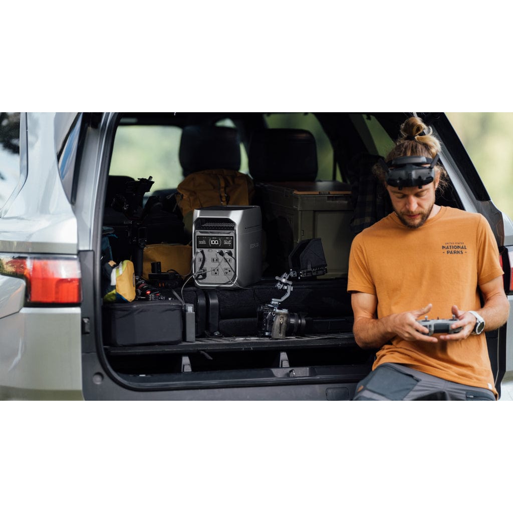 EFDELTA3P-US EcoFlow DELTA 3 Plus Portable Power Station | 1024Wh | 2600W | 4000 Cycles | Home Backup Power