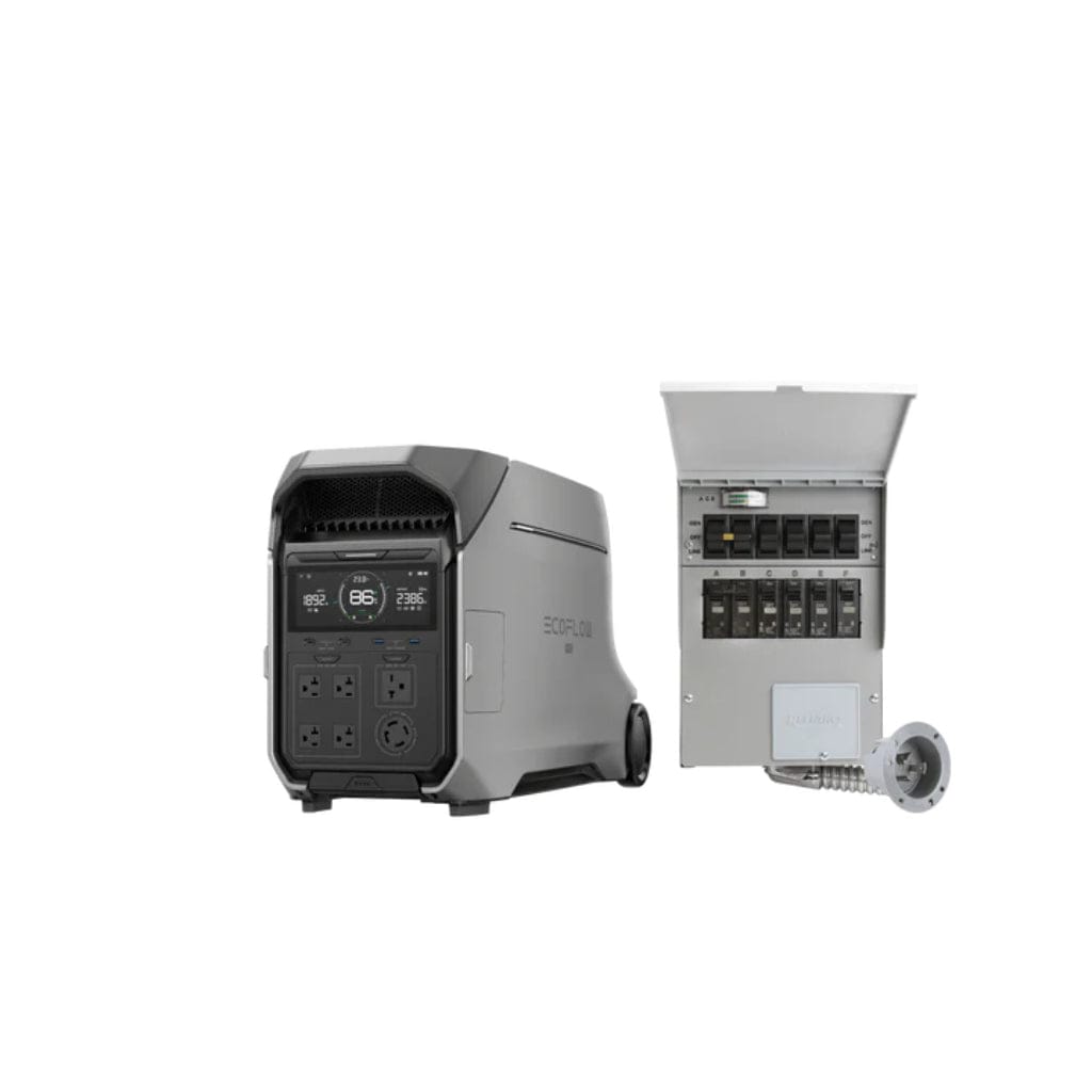 EFDELTAPRO3-US EcoFlow DELTA Pro 3 Portable Power Station | 4096Wh | 4000W | 4000 Cycles | Home Backup Power