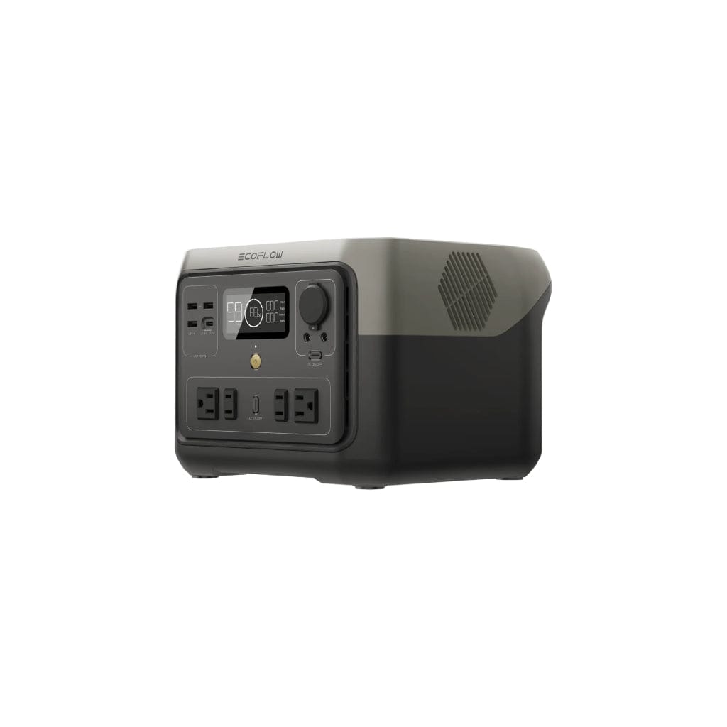 ZMR610-B-US EcoFlow RIVER 2 Max Portable Power Station | 512Wh | 500W | 3000 Cycles | LiFePO4
