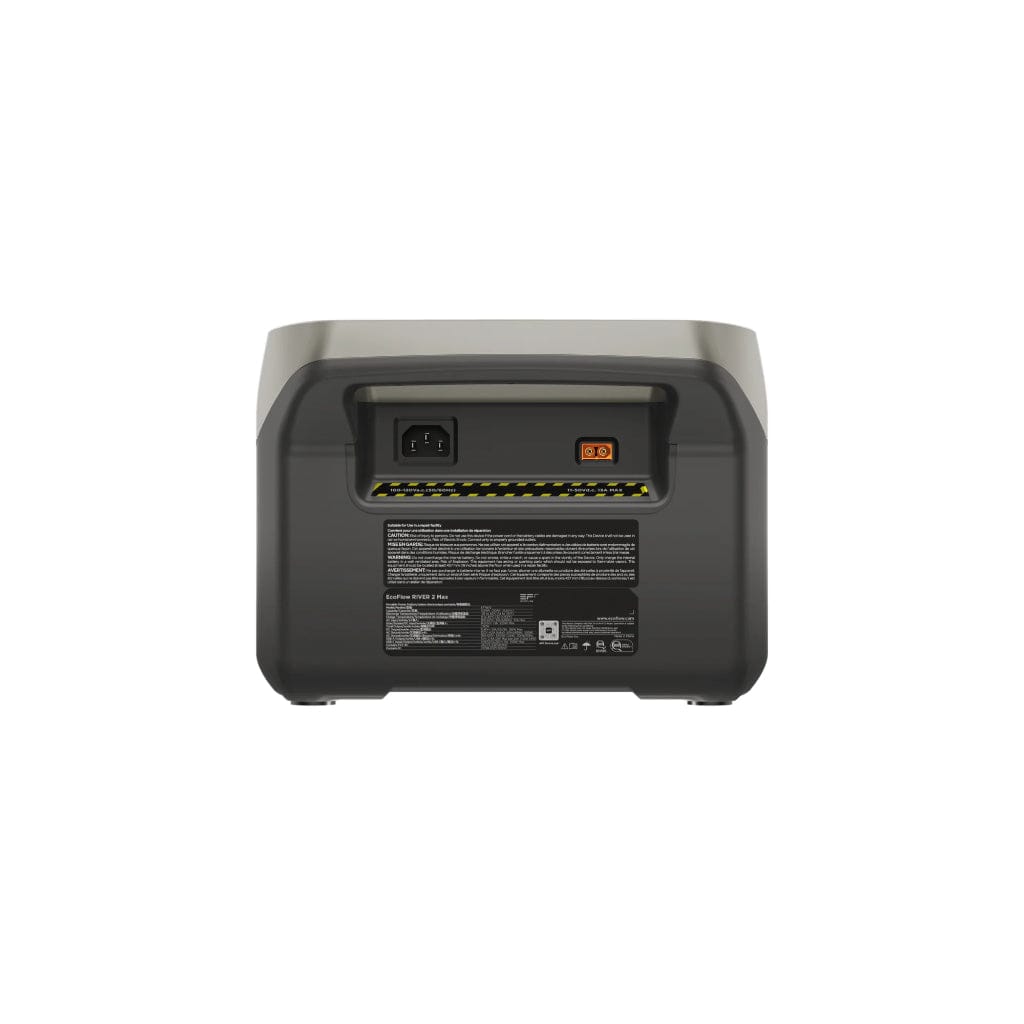 ZMR610-B-US EcoFlow RIVER 2 Max Portable Power Station | 512Wh | 500W | 3000 Cycles | LiFePO4