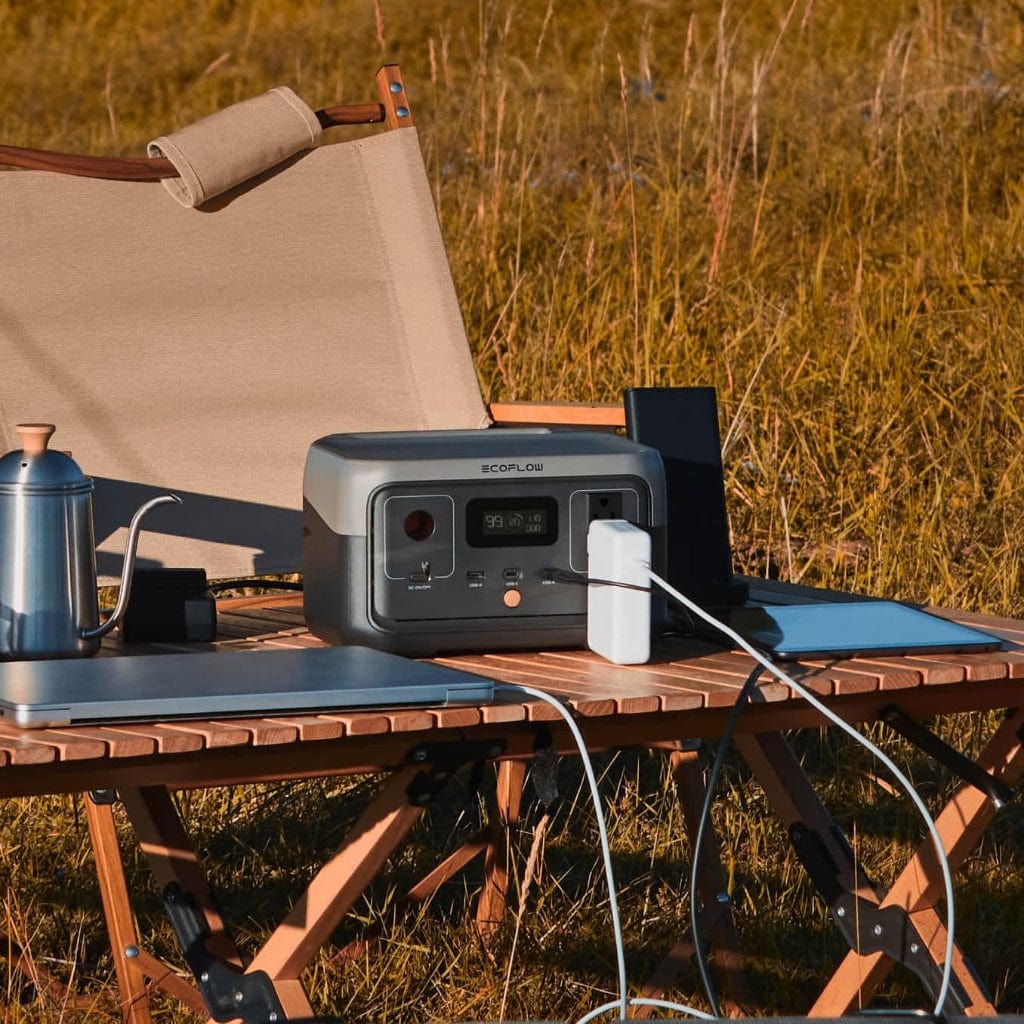 ZMR600-US EcoFlow RIVER 2 Portable Power Station | 256Wh | 3000W | 3000 Cycles | Outdoor Power