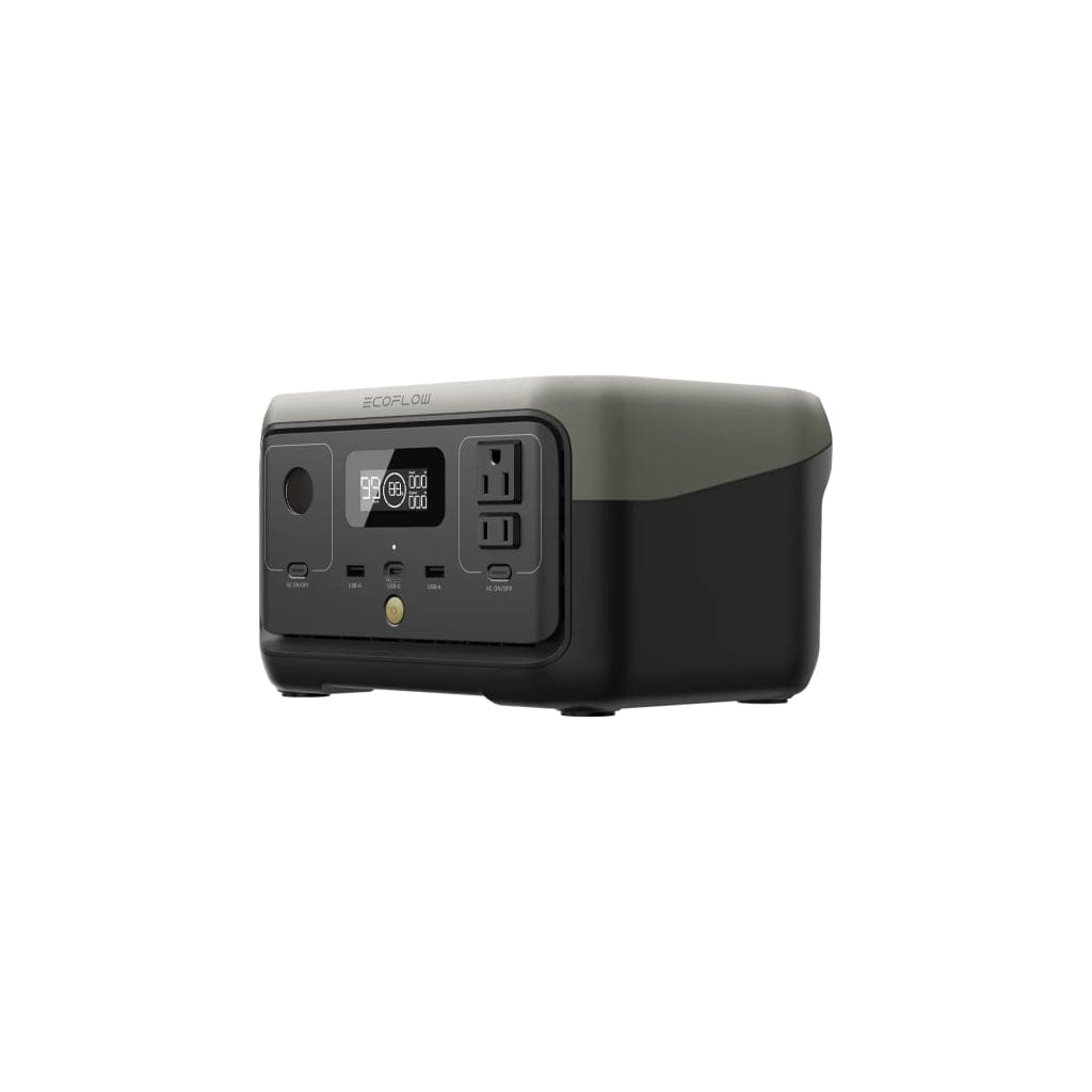 ZMR600-US EcoFlow RIVER 2 Portable Power Station | 256Wh | 3000W | 3000 Cycles | Outdoor Power