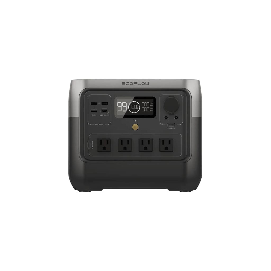 ZMR620-B-US EcoFlow RIVER 2 Pro Portable Power Station | 768Wh | 800W | 3000 Cycles | LiFePO4