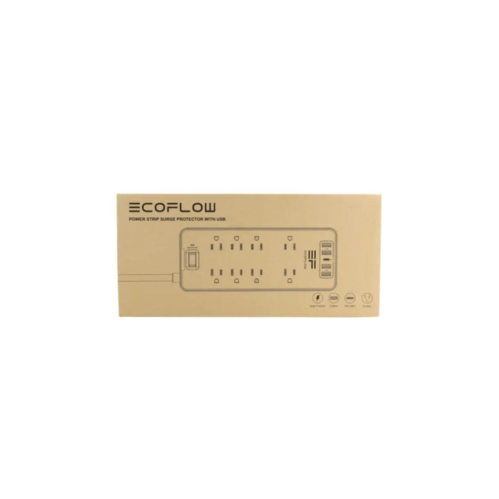 Ssocket-B EcoFlow Surge Protector | AC Outlets | USB Ports | Power Strip