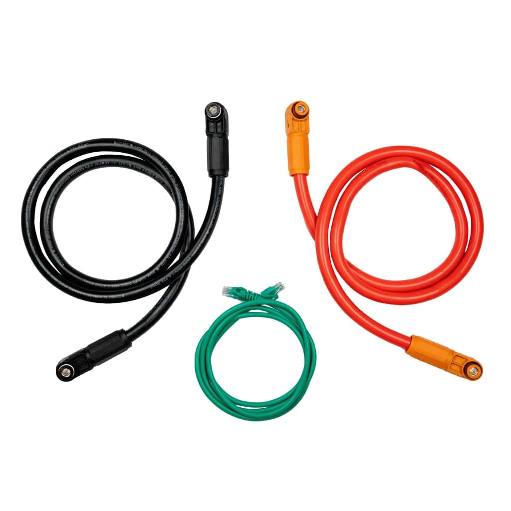 1511073 EG4 PowerPro Battery Paralleling Cable Kit | Lithium Battery Connector | Communication Cable