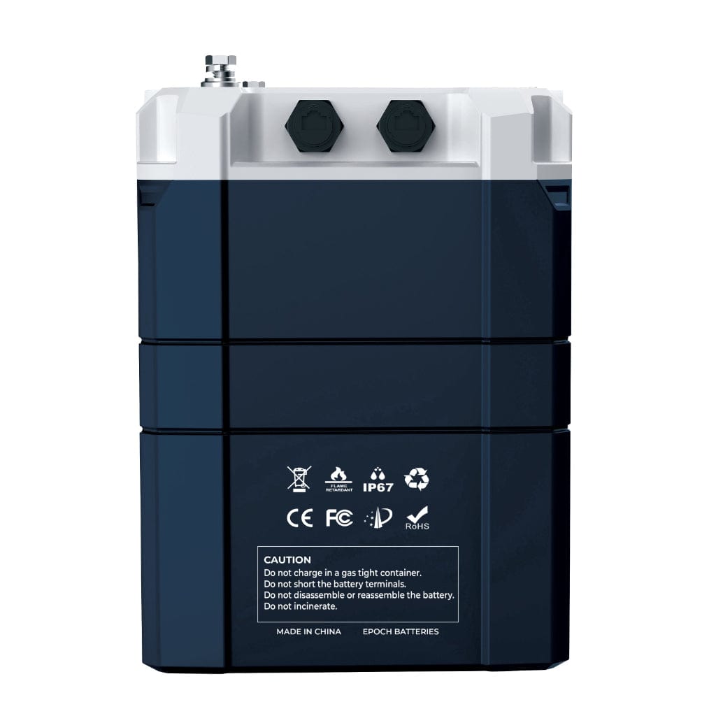B12460A Epoch 12V 460Ah LiFePO4 V2 Elite Series Battery | 3500 Cycles | IP67 Rated | Internal Heating