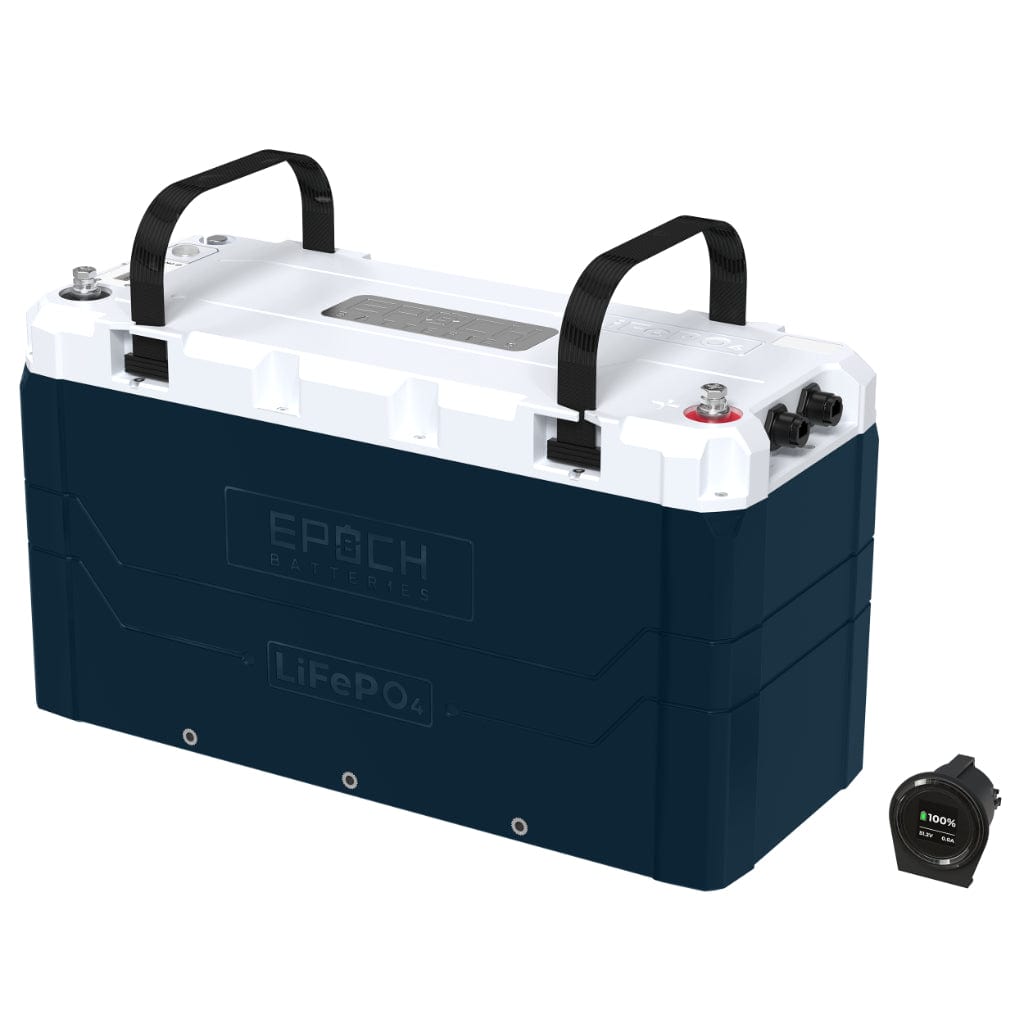 C48100A Epoch 48V 100Ah V2 Elite Series LiFePO4 Battery | 3500 Cycle | IP67 Rating | Internal Heating
