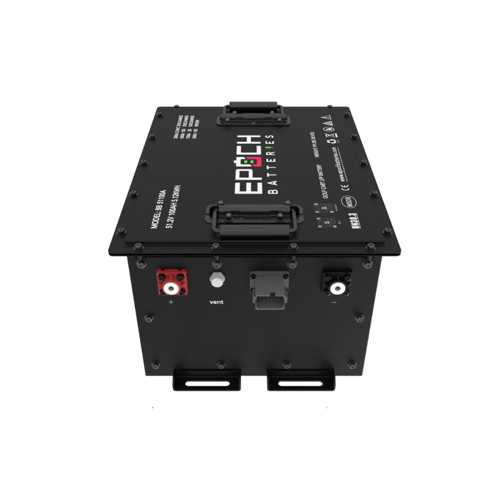 BB72105A-Kit Epoch 70.4V (72V) 105Ah LiFePO4 Golf Cart Battery Set | 3500 Cycle | IP67 Rating | BMS