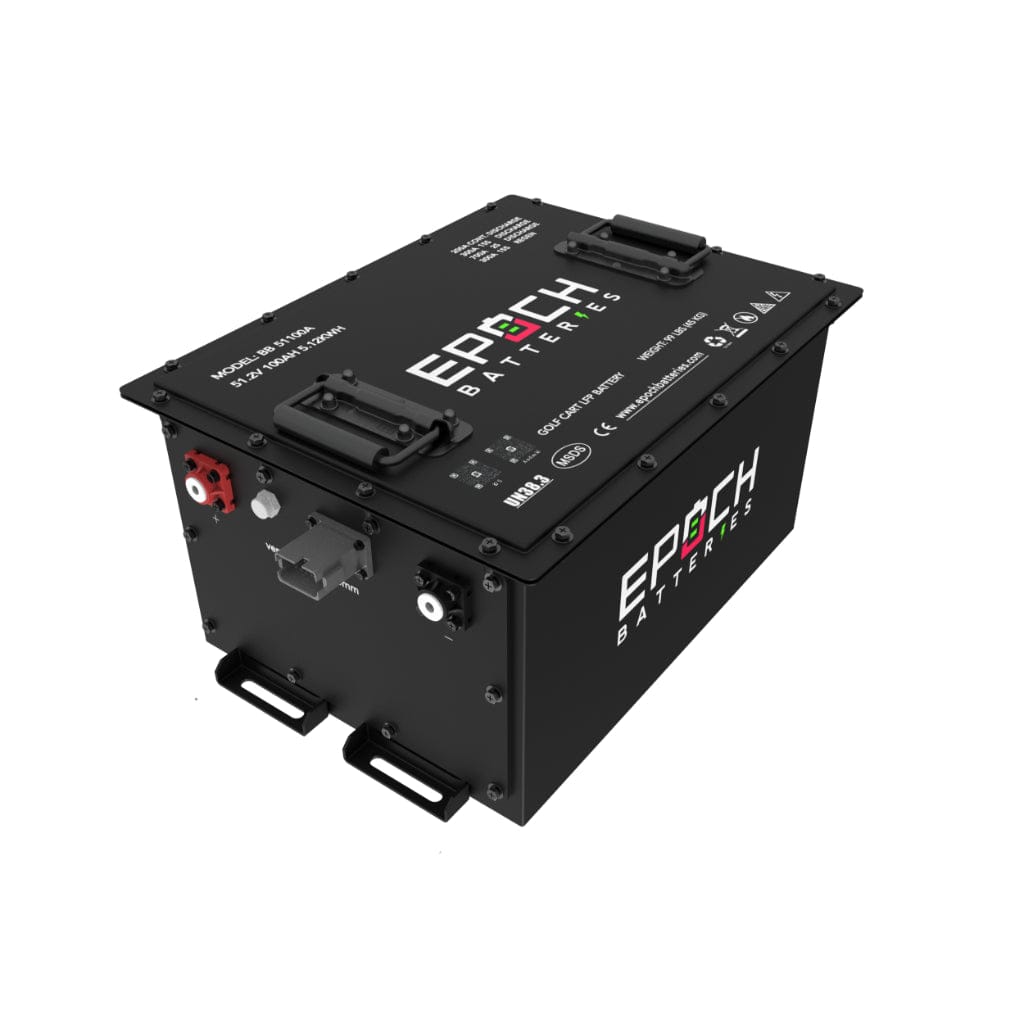 BB72105A-Kit Epoch 70.4V (72V) 105Ah LiFePO4 Golf Cart Battery Set | 3500 Cycle | IP67 Rating | BMS