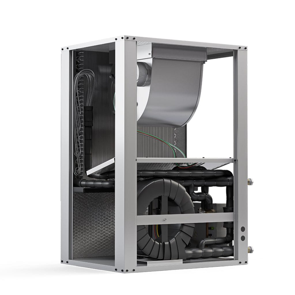 GCHPH036TGTANXL GeoCool 36K BTU Horizontal Two-Stage 230V 1-Phase 60Hz CuNi Coil Left Return