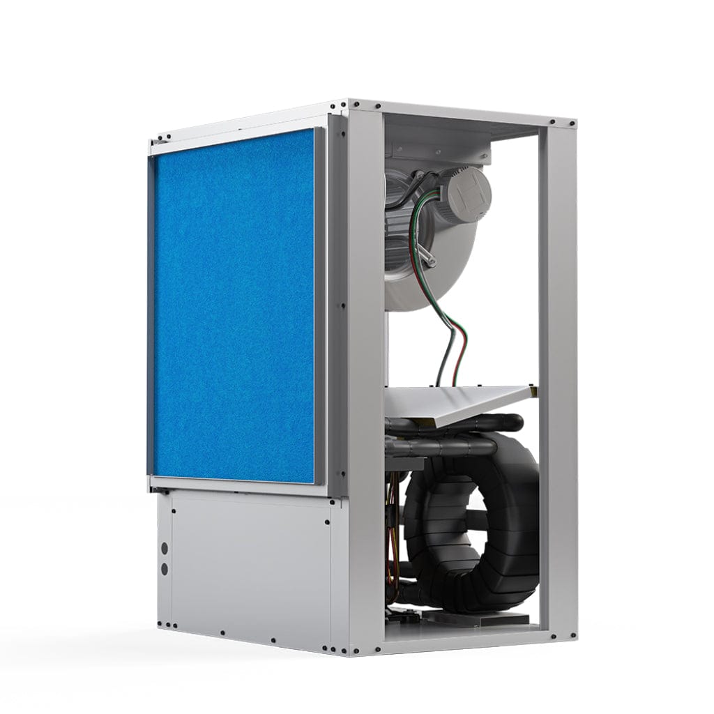 GCHPH036TGTANXL GeoCool 36K BTU Horizontal Two-Stage 230V 1-Phase 60Hz CuNi Coil Left Return