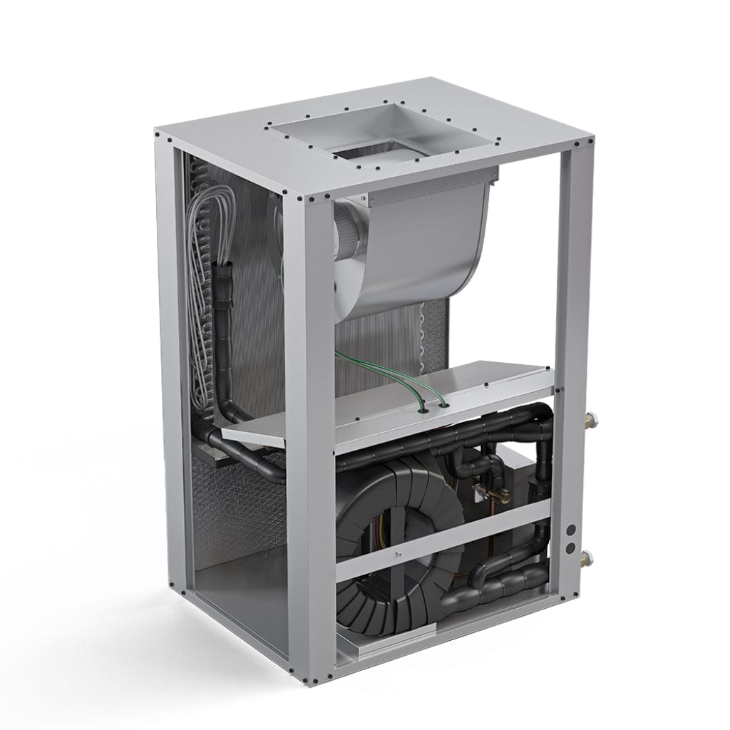 GCHPH036TGTANXL GeoCool 36K BTU Horizontal Two-Stage 230V 1-Phase 60Hz CuNi Coil Left Return