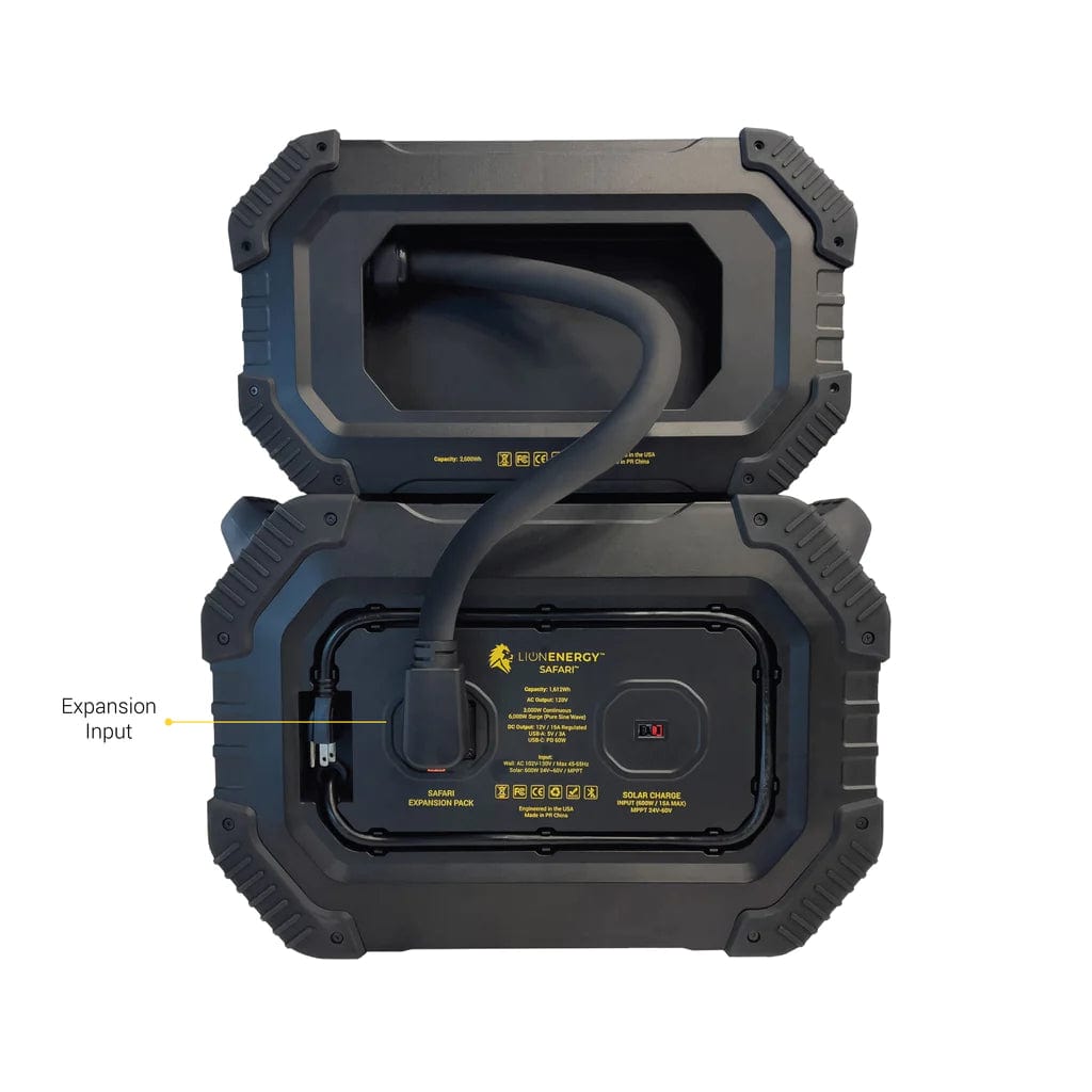 50170147 Lion Energy Safari XP Expansion Battery Pack | 2688Wh | LiFePO4 Battery